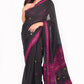 assam handloom sarees, black saree
