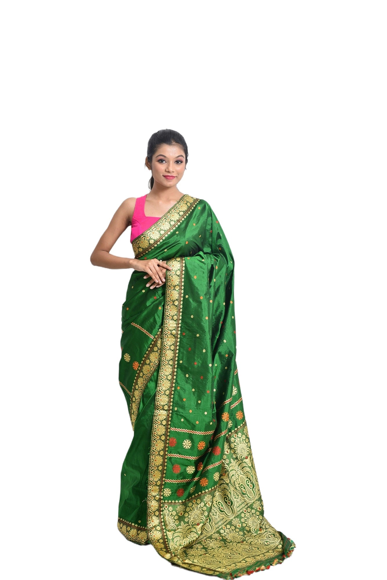 Assam Silk Pure mulberry Silk Saree