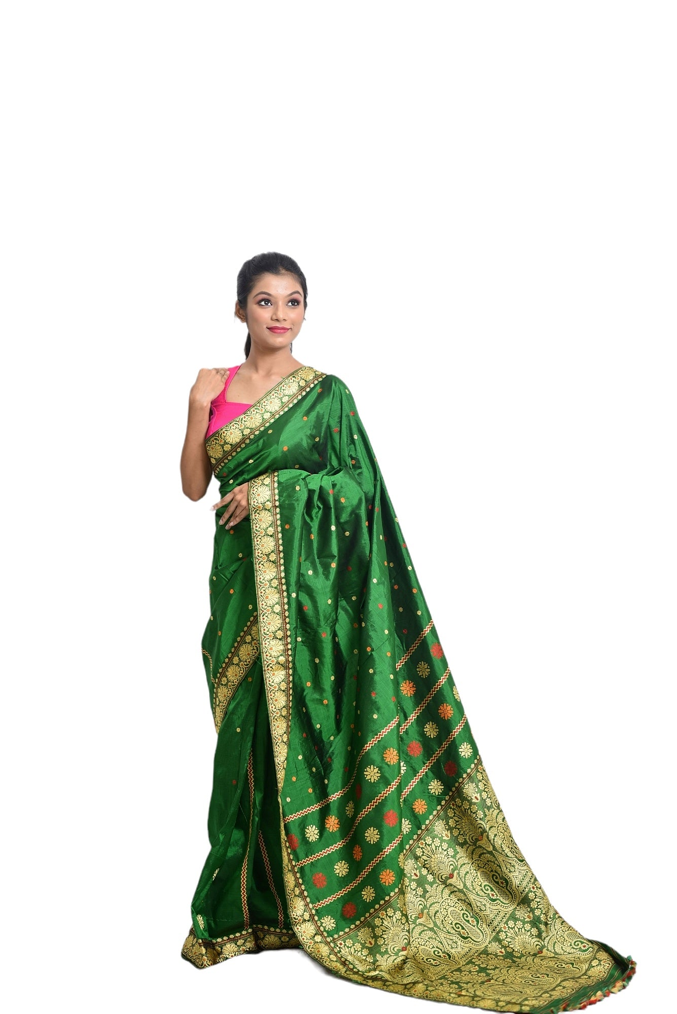 Assam Silk Pure mulberry Silk Saree