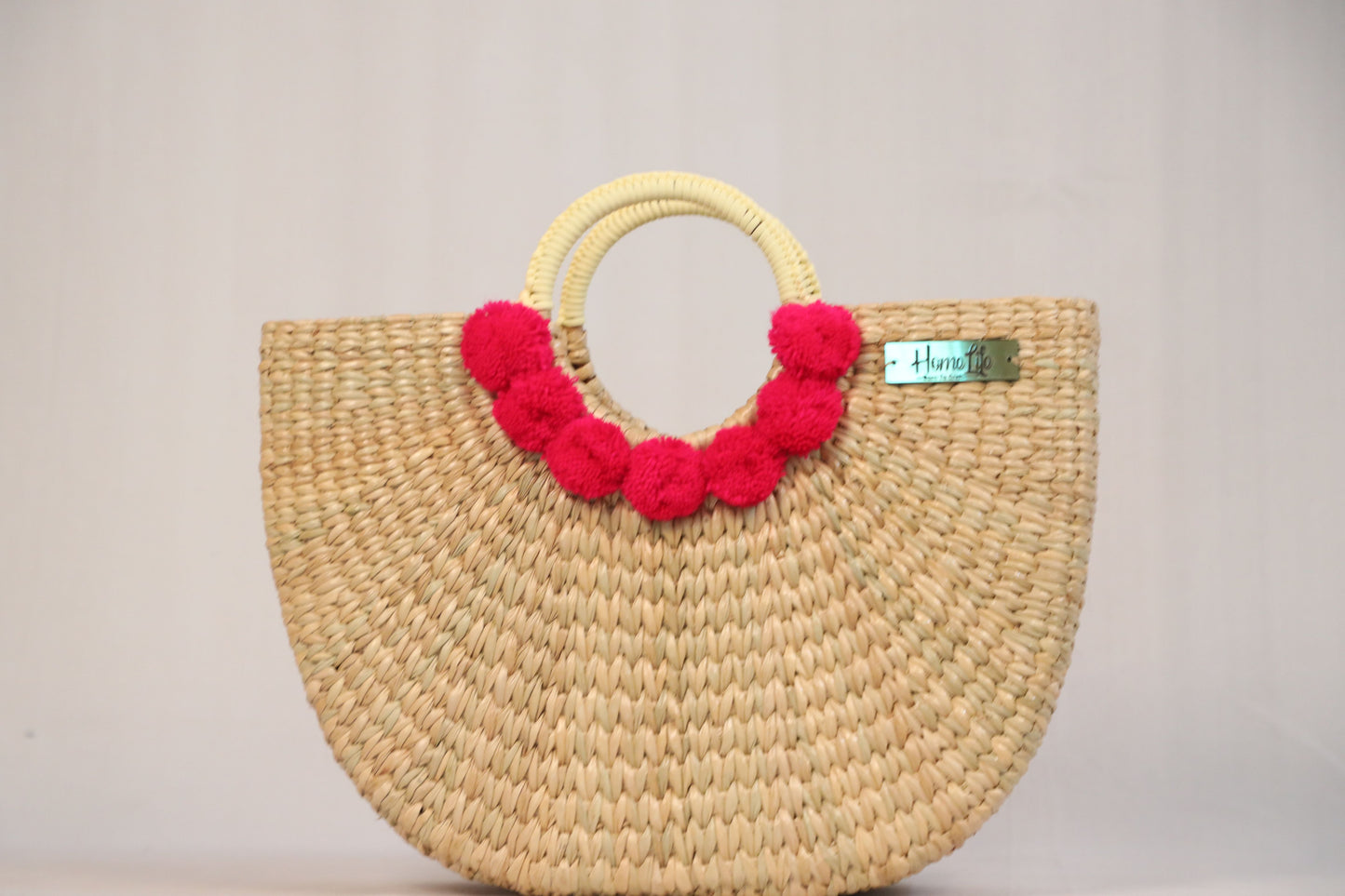 Pom Pom Beach Bag