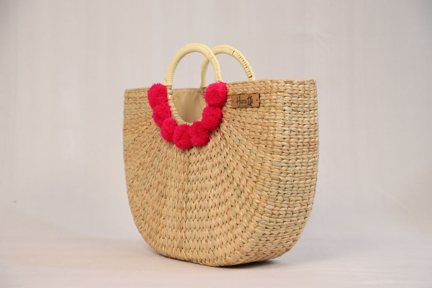 Pom Pom Beach Bag