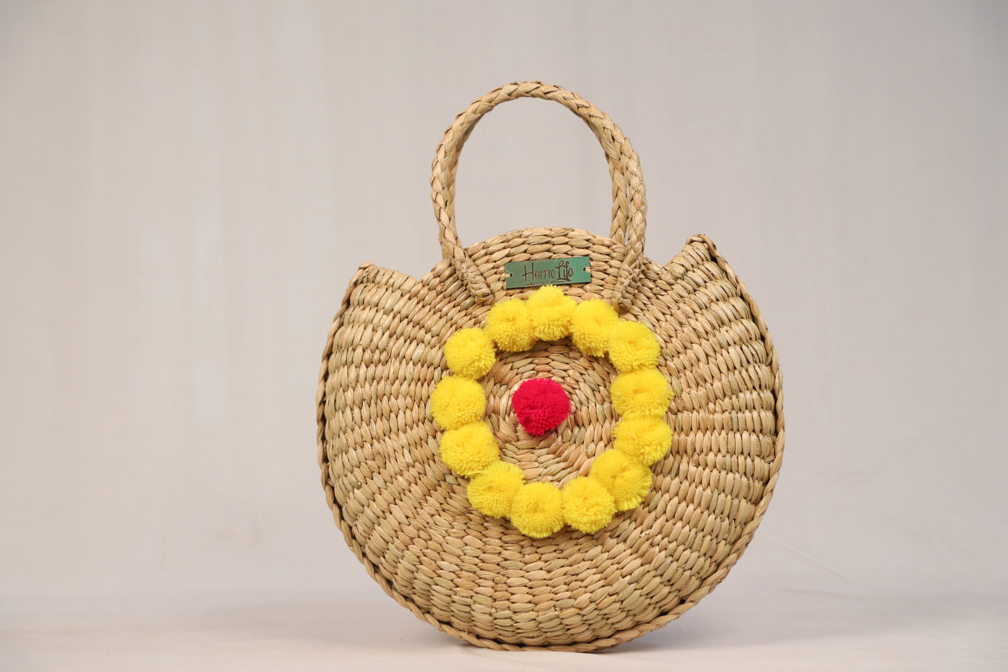 Pom Pom ladies hand bag