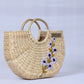 Handwoven embroidered Beach Bag