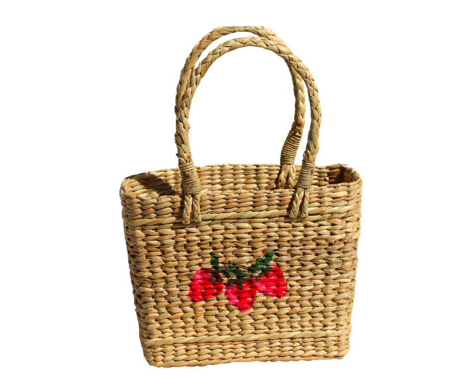 Strawberry Handcrafted Tote