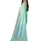 Pastel Green Katha Saree