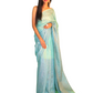 Pastel Green Katha Saree