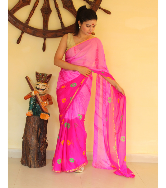 Patli Pallu Pink Leheriya