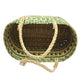 Multipurpose Kauna Basket with green clour contrust