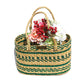 Multipurpose Kauna Basket with green clour contrust