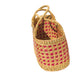 Multipurpose Handwoven Basket with Red colour
