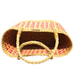 Multipurpose Handwoven Basket with Red colour